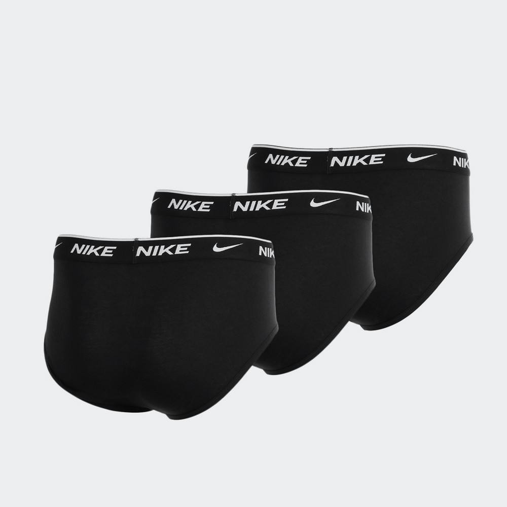 Nike EVERYDAY COTTON STRETCH X3 Noir / Gris / Blanc - Livraison Gratuite