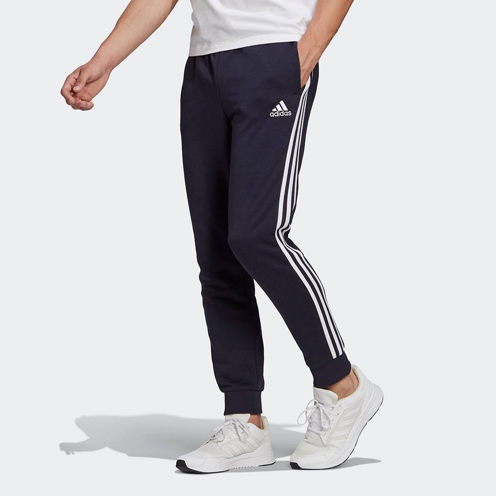 Adidas Essentials French Terry Tapered Cuff 3-Stripes Pants