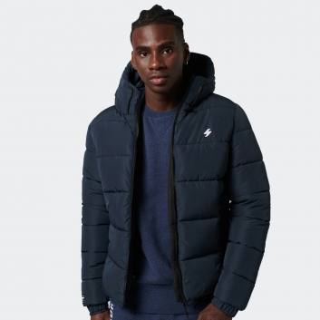 SUPERDRY HOODED SPORTS PUFFER