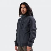 Emerson Soft Shell Ribbed Jacket with Hood WATERPROOF D.GREY
