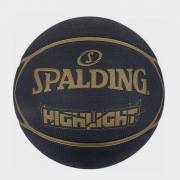 SPALDING HIGHLIGHT RUBBER BASKETBALL
