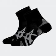 ASICS CUSHION RUN QUARTER SOCK 2 PACK