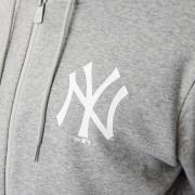 NEW ERA LOS ANGELES DODGERS LEAGUE ESSENTIAL FULL ZIP HOODI