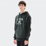 Emerson Hooded Sweat FOREST GREEN