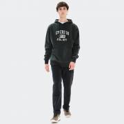 Emerson Hooded Sweat FOREST GREEN