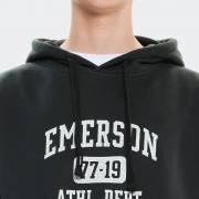 Emerson Hooded Sweat FOREST GREEN