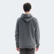 Emerson Hooded Zip up Sweat dark grey melange