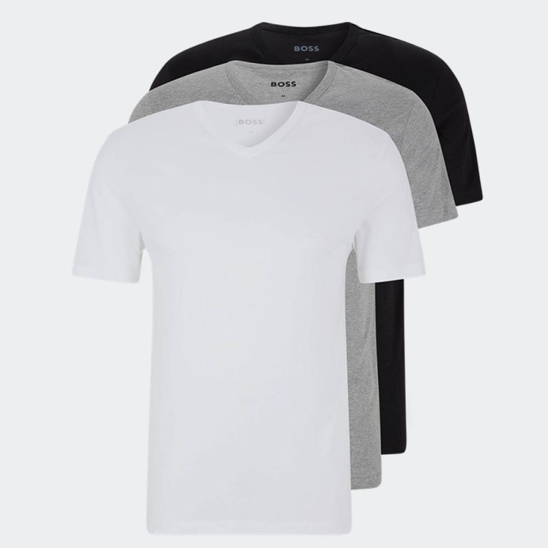 BOSS CLASSIC V-NECK T-SHIRT 3 PACK