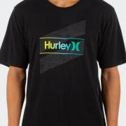 HURLEY M EVD WSH OAO SLASHED SS  T-SHIRT