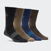 COLUMBIA TREKKING SOCKS  4 PAIRS PACK Multicolour 