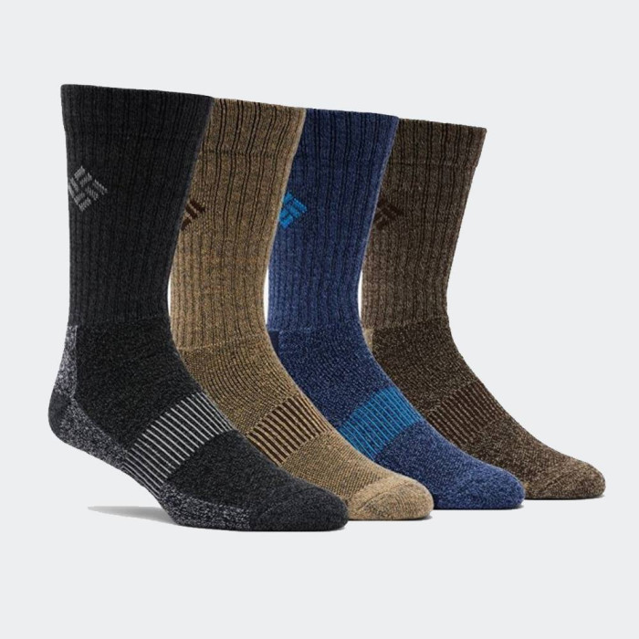 COLUMBIA TREKKING SOCKS  4 PAIRS PACK Multicolour