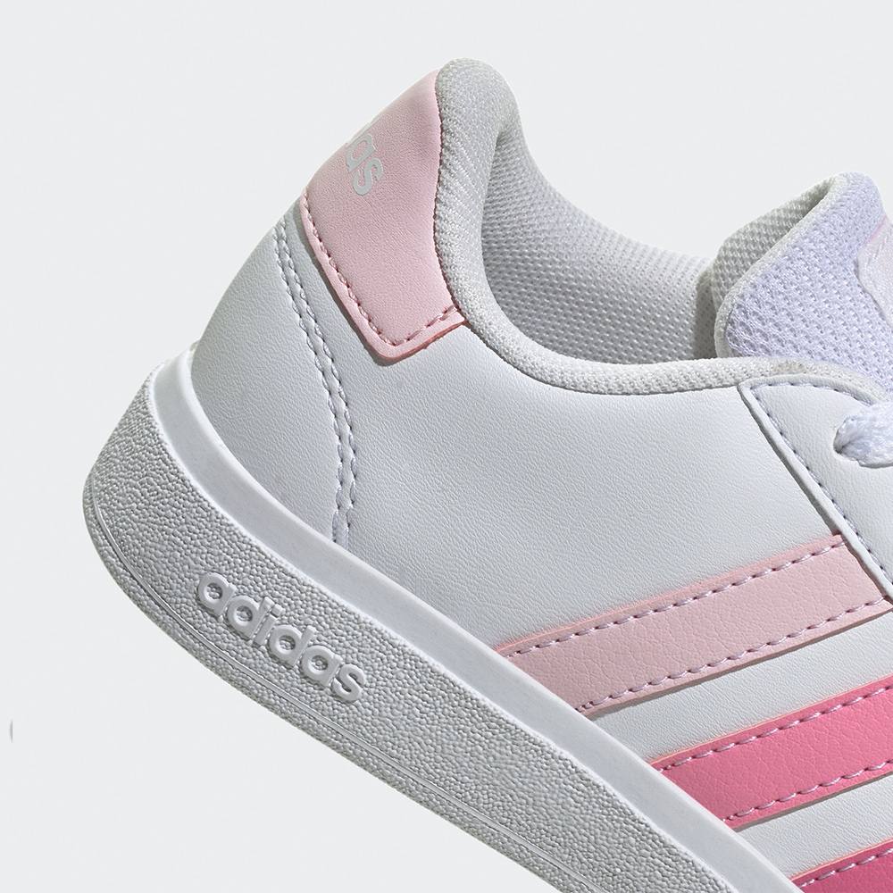 Adidas grand clearance court k pink