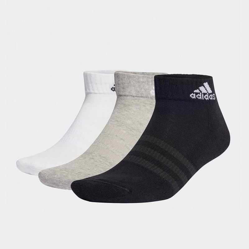 ADIDAS CUSHIONED SPORTSWEAR ANKLE SOCKS 6 PAIRS