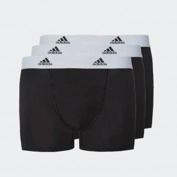 Pack of 3 Boxers Adidas Active Flex Cotton 3 Stripes (White/Grey