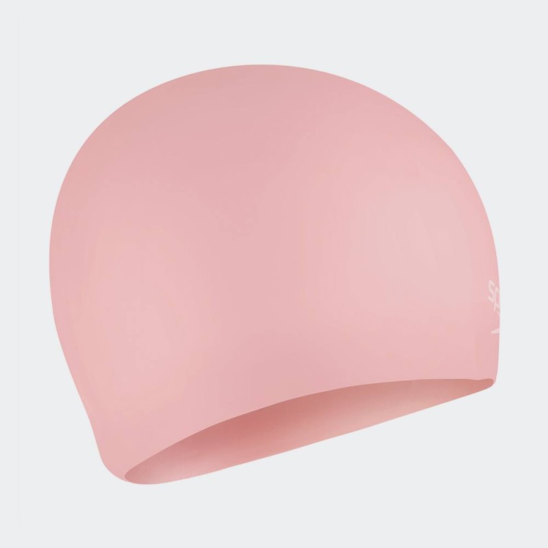 SPEEDO Plain Moulded Silicone Cap 