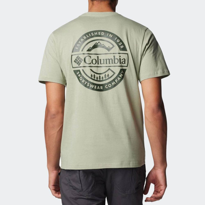 COLUMBIA RAPID RIDGE BACK GRAPHIC TEE