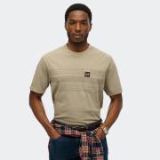 SUPERDRY Contrast Stripe Pocket Tshirt