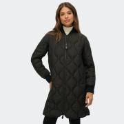 SUPERDRY D1 STUD LONG QUILTED LINER JACKET