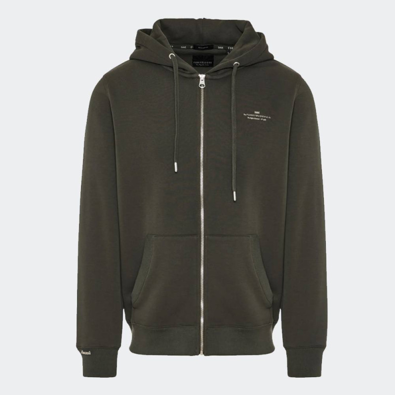 FUNKY BUDDHA Men's Zip Up Hoodie