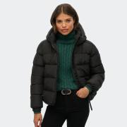 SUPERDRY D1 SDSW HOODED SPORTS PUFFER JACKET