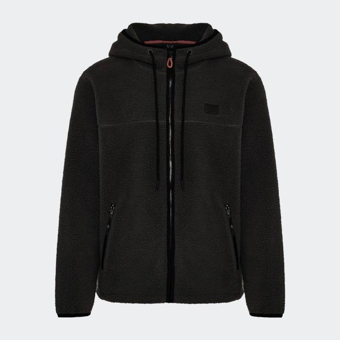 FUNKY BUDDHA Men's Zip Up Hoodie