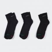  GSA ORGANICPLUS 180 Extra  Cushioned Low Cut Socks / 3Pack