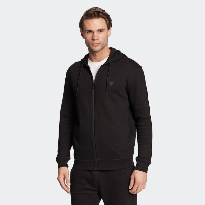 GUESS ALDWIN ZIP HOODED SWEATSHIRT