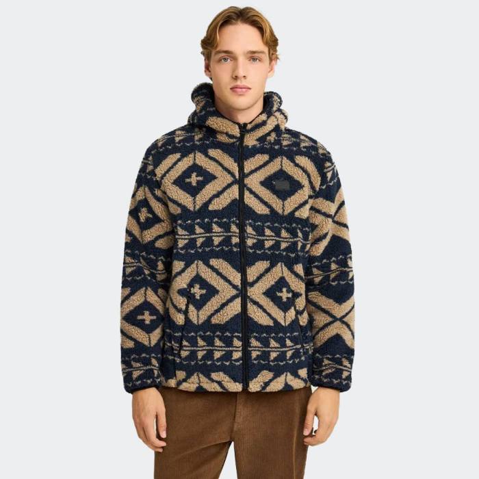 FUNKY BUDDHA Men's Zip Up Hoodie