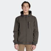 EMERSON Men's Soft Shell Ribbed Jacket with Hood
