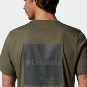 COLUMBIA csc logo back tee