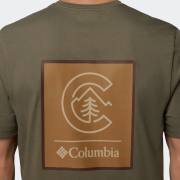 COLUMBIA csc logo back tee