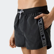 GUESS SWIMTRUNK LOGO TAPE MEDIUM