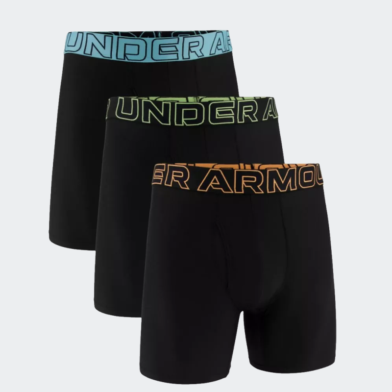 UDNER ARMOUR PERFORMANCE TECH 6” 3PKS     
