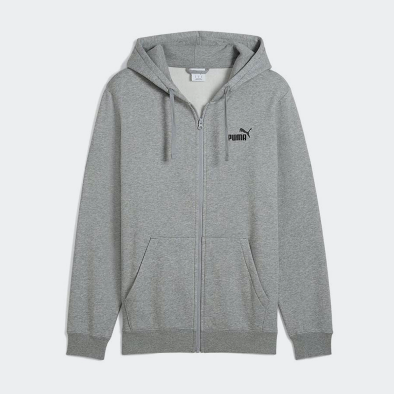 PUMA ESS No. 1 Logo Full-Zip Hoodie FL