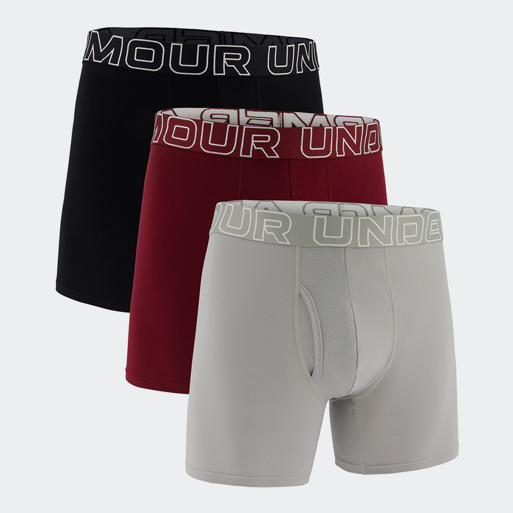 UNDER ARMOUR M Perf Cotton 6in 3 pack