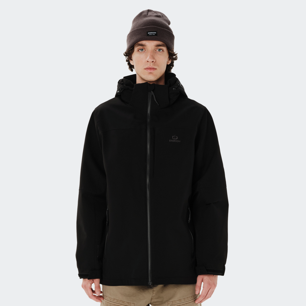 EMERSON JACKET WITH DETACHABLE HOOD ΑΔΙΑΒΡΟΧΟ