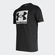 UNDER ARMOUR ABC CAMO BOXED LOGO SS T-SHIRT