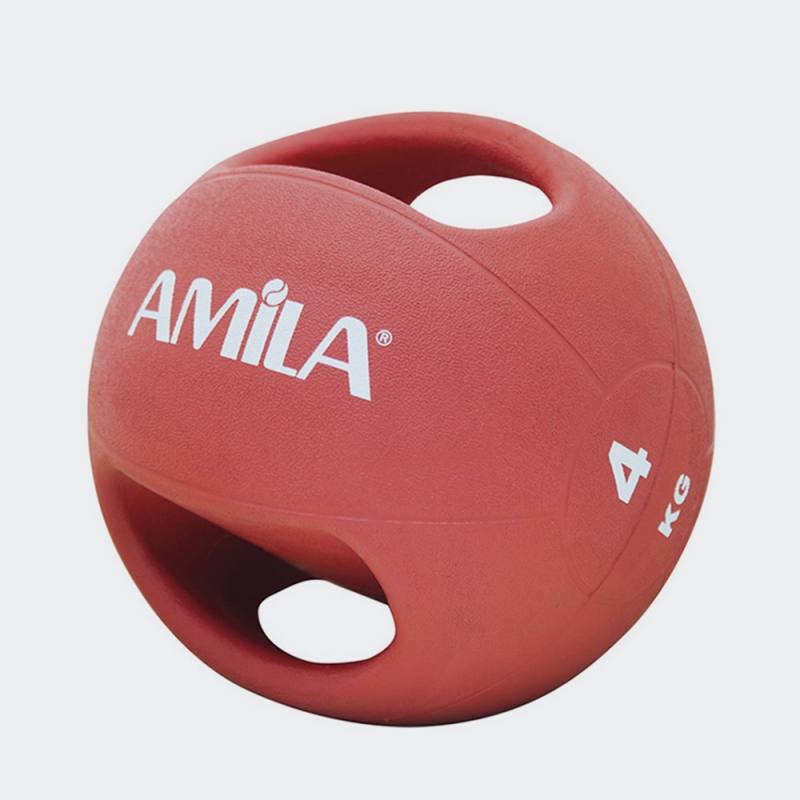 AMILA DUAL HANDLE MEDICINE BALL 4Kg