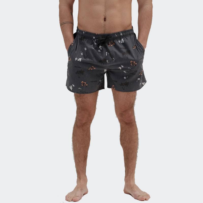 EMERSON Printed Volley Shorts