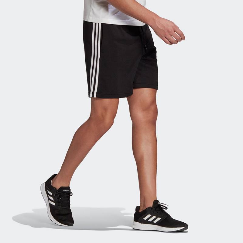 ADIDAS ESSENTIALS FRENCH TERRY 3-STRIPES SHORTS