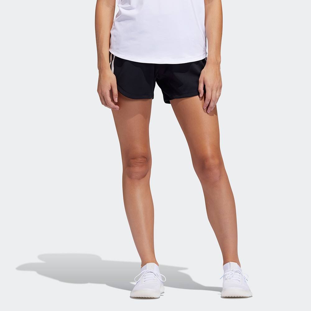 Adidas 3-Stripes Gym Shorts Black / Black